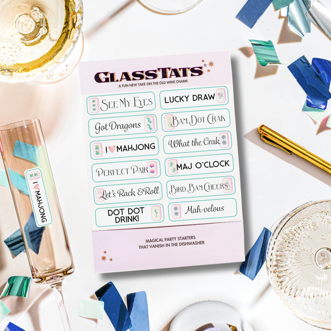 Mahjong Drink Markers