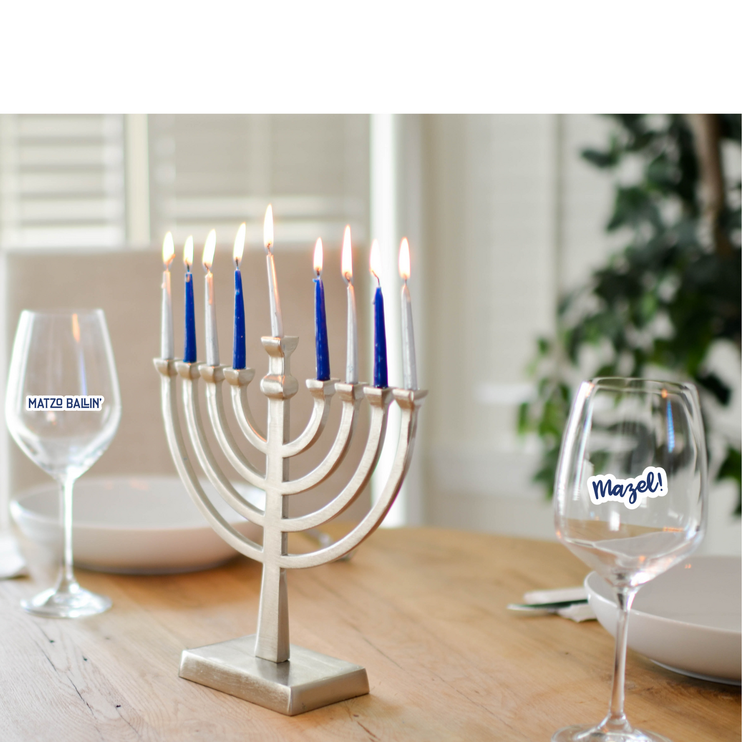 Hanukkah Drink Markers