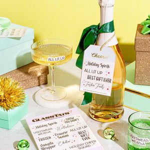 Holiday Drink Markers Gift Tag (2 Pack)