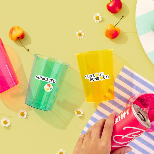 Summer Time *Reusable* Drink Markers
