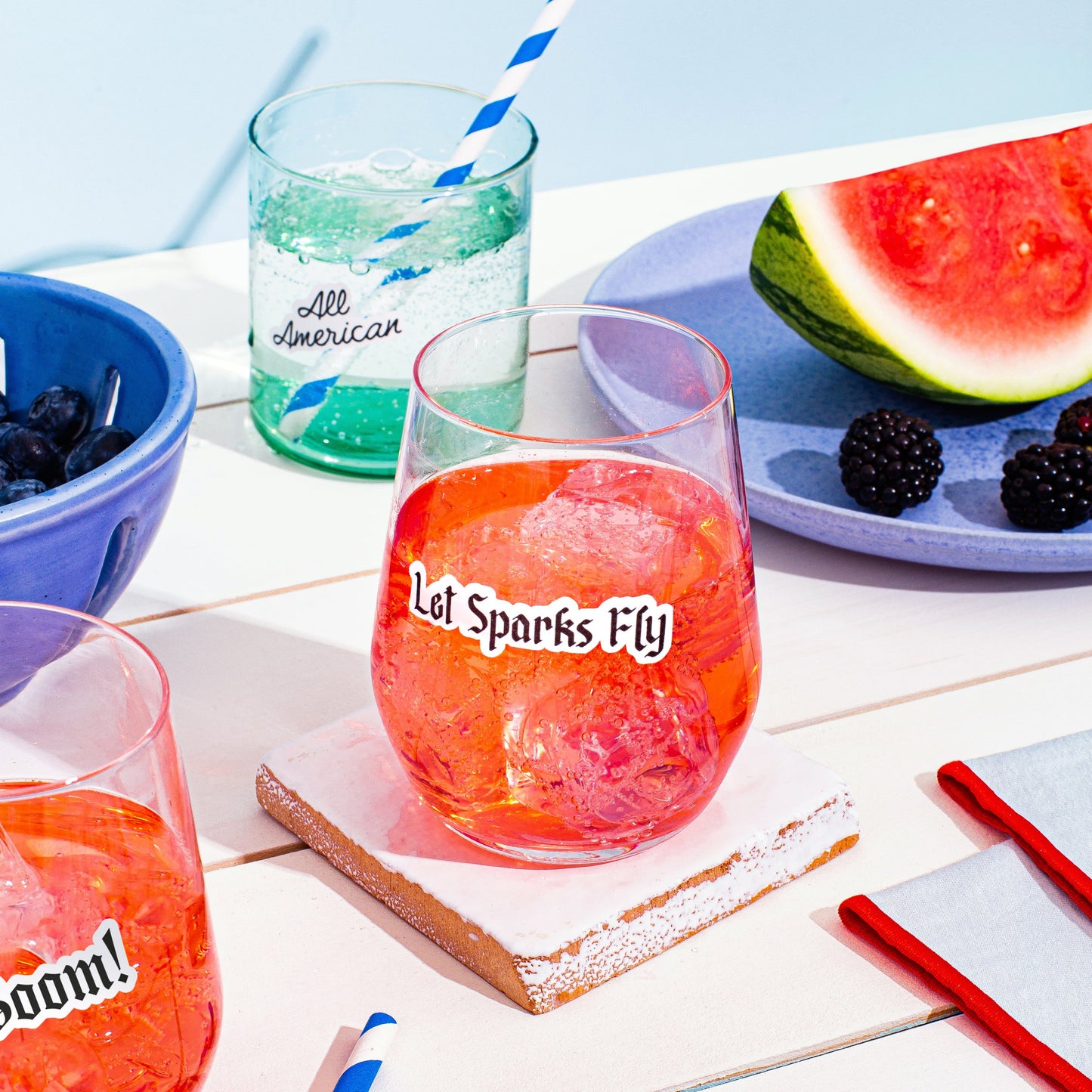 All American Disposable Drink Markers