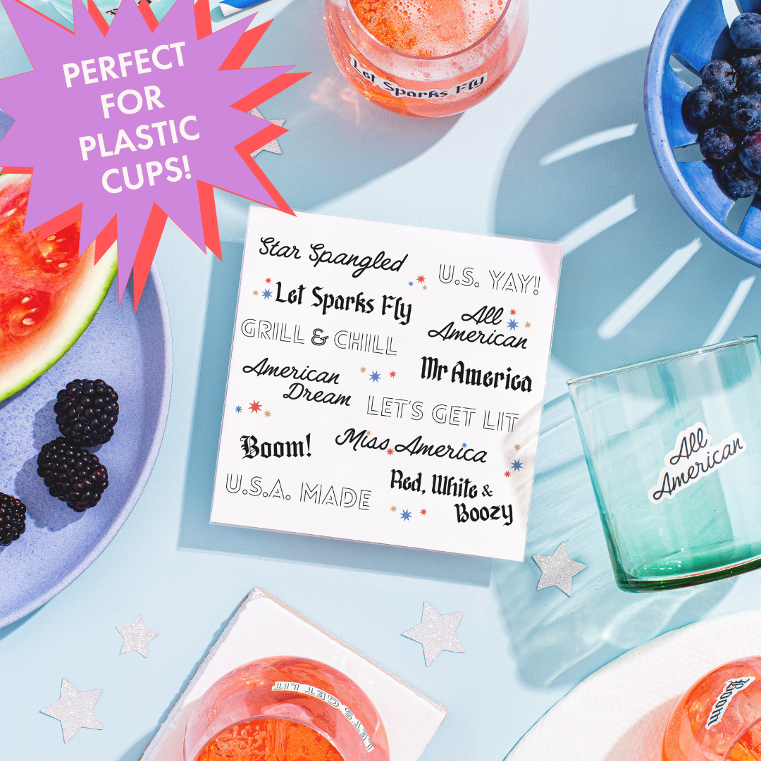 All American Disposable Drink Markers