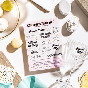 Engagement Party Drink Markers
