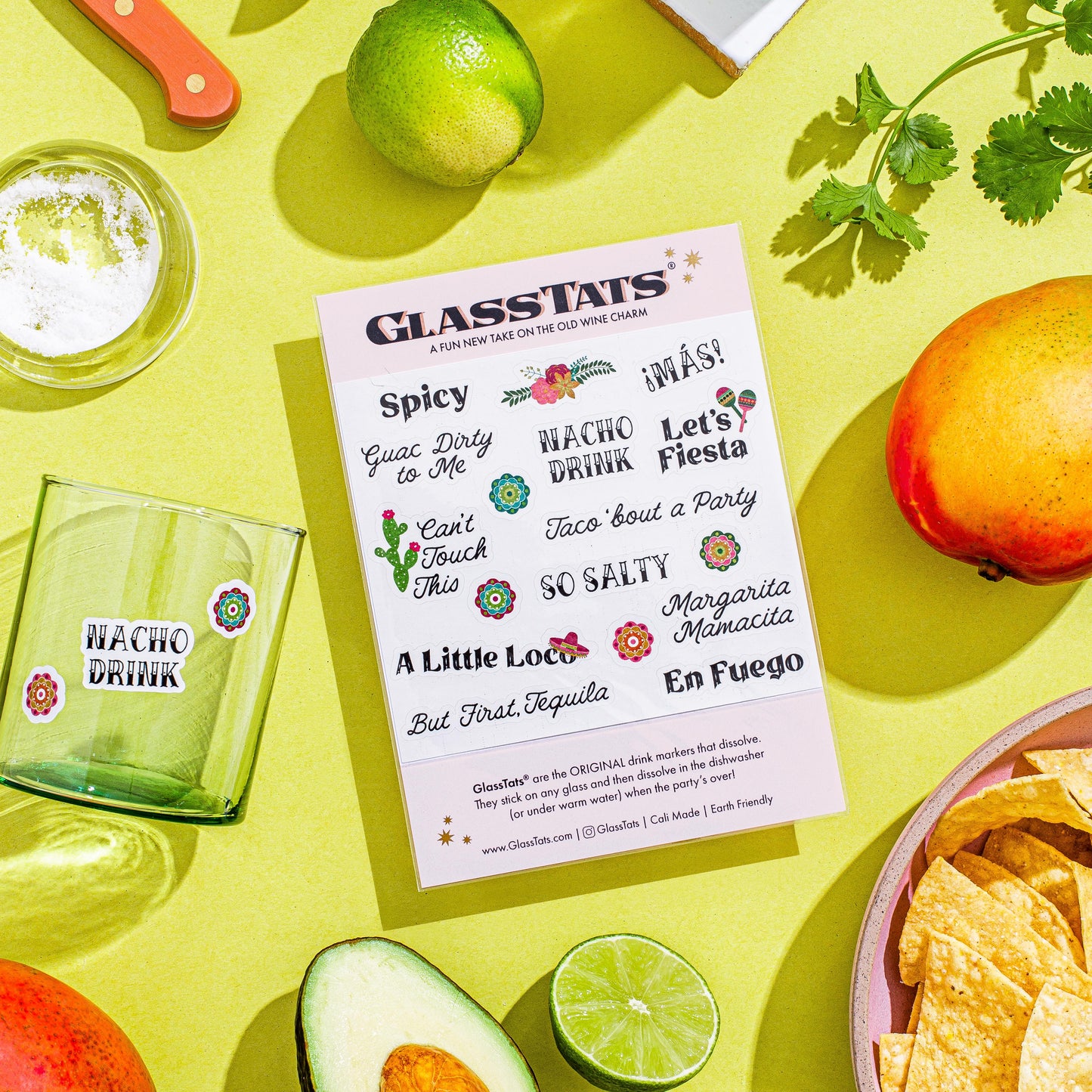 Fiesta Time Drink Markers