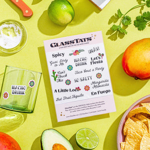 Fiesta Time Drink Markers